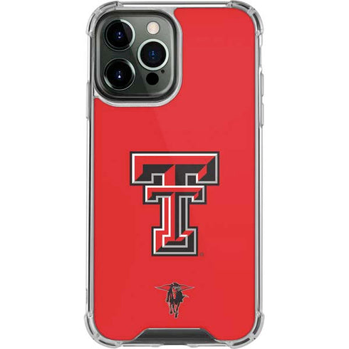Texas Tech University Red Raiders iPhone 14 Pro Max Clear Case