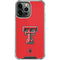 Texas Tech University Red Raiders iPhone 14 Pro Max Clear Case