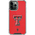 Texas Tech University Red Raiders iPhone 14 Pro Max Clear Case