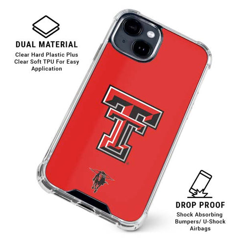 Texas Tech University Red Raiders iPhone 15 Clear Case