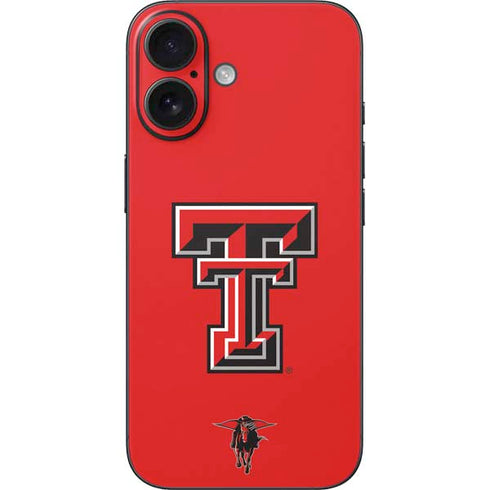 Texas Tech University Red Raiders iPhone 16 Skin