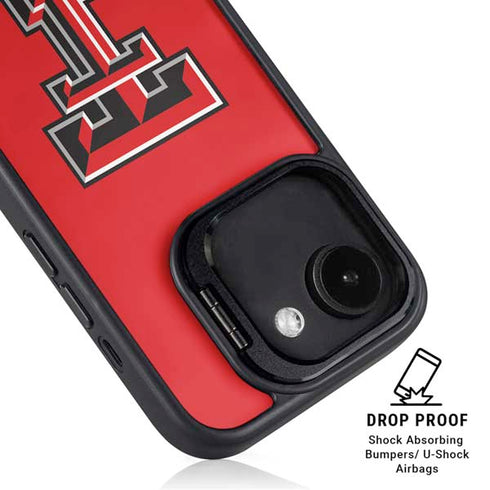 Texas Tech University Red Raiders iPhone 16e Kickstand Case
