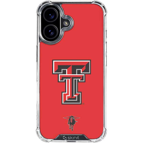 Texas Tech University Red Raiders iPhone 17 Clear Case