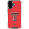 Texas Tech University Red Raiders iPhone 17 Clear Case