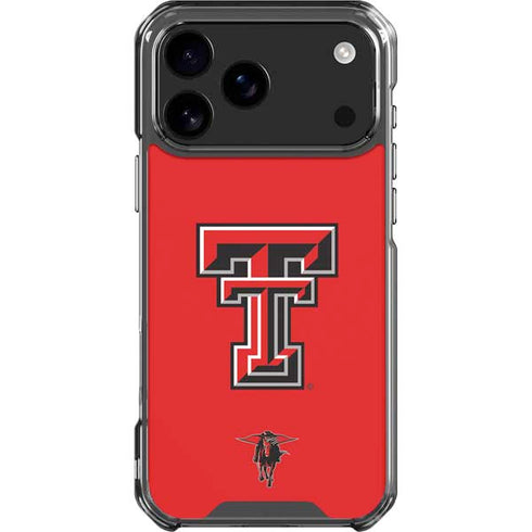 Texas Tech University Red Raiders iPhone 18 Pro Max Clear Case