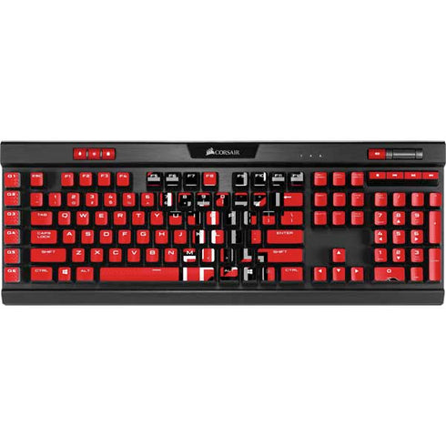Texas Tech University Red Raiders K95 RGB PLATINUM Mechanical Gaming Keyboard Skin