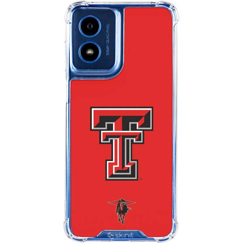 Texas Tech University Red Raiders Moto G 5G (2024) Clear Case