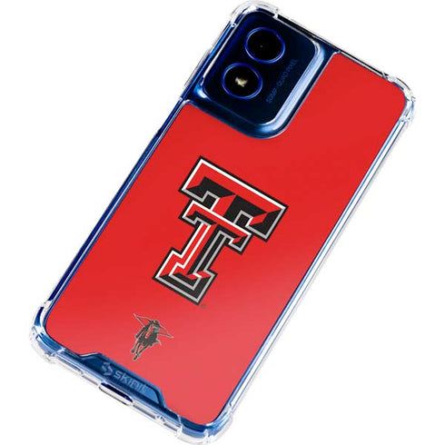 Texas Tech University Red Raiders Moto G 5G (2024) Clear Case