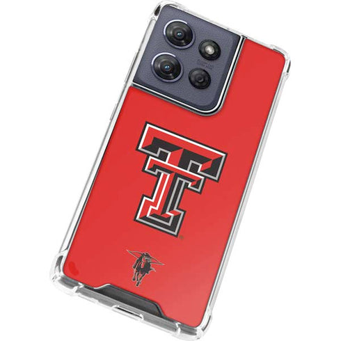 Texas Tech University Red Raiders Moto G Power 5G (2025) Clear Case