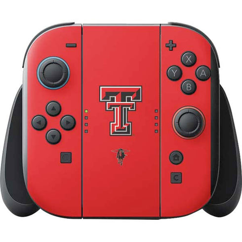 Texas Tech University Red Raiders Nintendo Switch 2 (2025) with Joy-Con Skin