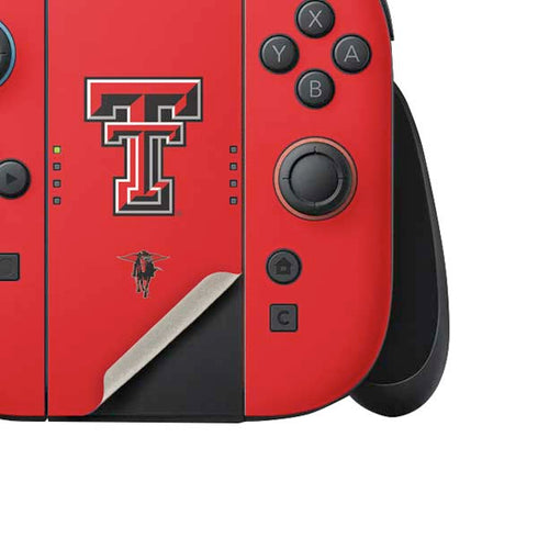 Texas Tech University Red Raiders Nintendo Switch 2 (2025) Joy-Con Controller Skin