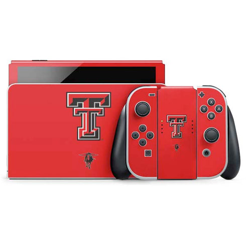 Texas Tech University Red Raiders Nintendo Skins