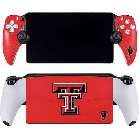 Texas Tech University Red Raiders PlayStation Portal Remote Player Skin