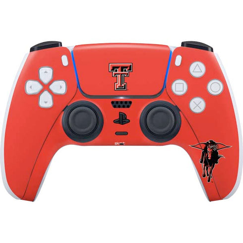 Texas Tech University Red Raiders PS5 Controller Skin