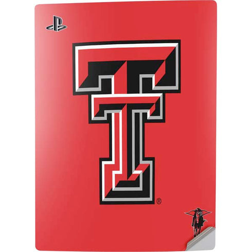 Texas Tech University Red Raiders PS5 Digital Edition Console Skin