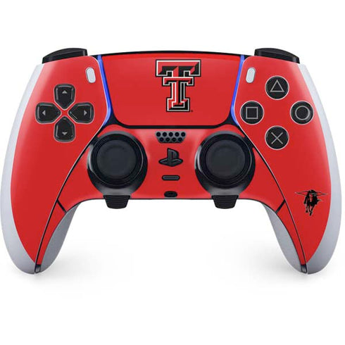 Texas Tech University Red Raiders PS5 DualSense Edge Pro Controller Skin