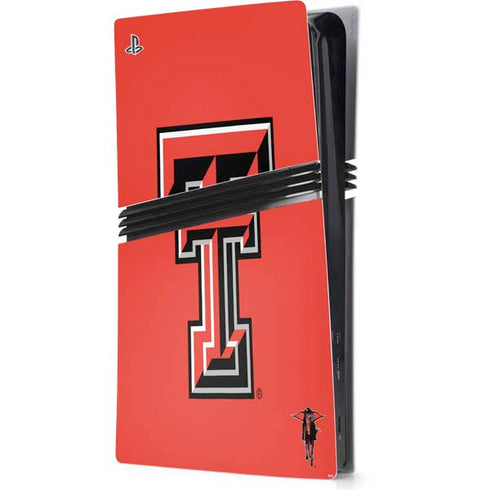 Texas Tech University Red Raiders PS5 Pro Console Skin