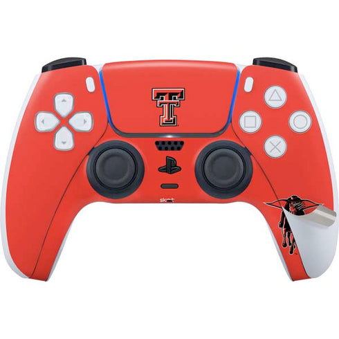 Texas Tech University Red Raiders PS5 Pro Disk Bundle Skin
