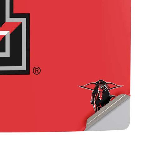 Texas Tech University Red Raiders PS5 Pro Disk Console Skin