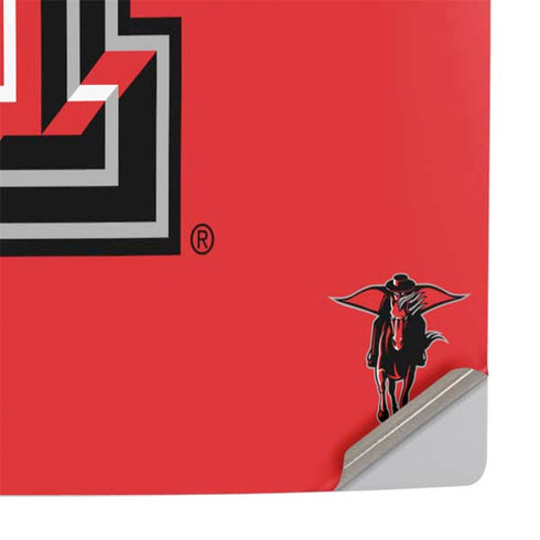 Texas Tech University Red Raiders PS5 Slim Digital Edition Console Skin