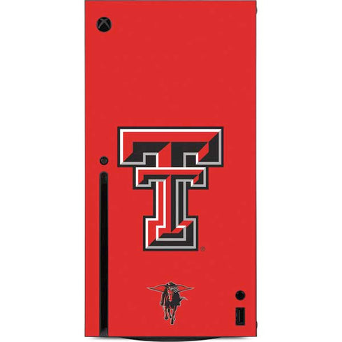 Texas Tech University Red Raiders Xbox Series X Console Skin