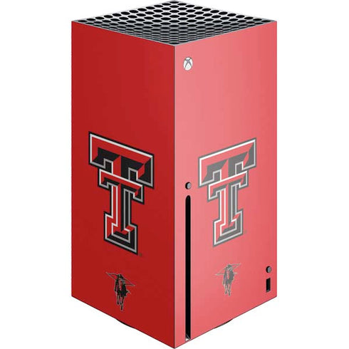 Texas Tech University Red Raiders Xbox Series X Console Skin