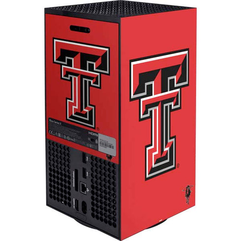 Texas Tech University Red Raiders XBox Series X Digital Edition Bundle Skin