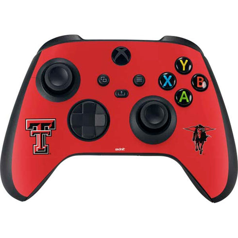 Texas Tech University Red Raiders XBox Series X Digital Edition Bundle Skin