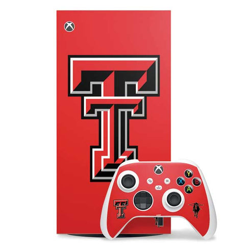 Texas Tech University Red Raiders Xbox Series X Skins