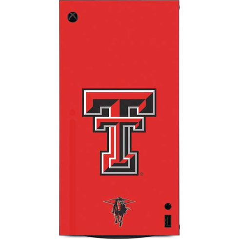 Texas Tech University Red Raiders XBox Series X Digital Edition Console Skin