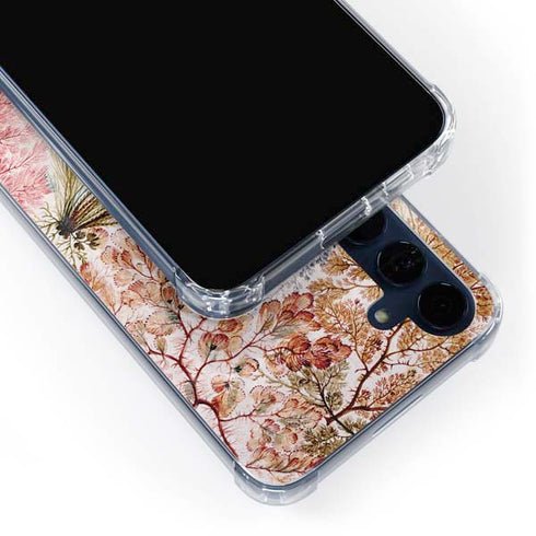Textile Design by William Kilburn Galaxy A55 5G Clear Case