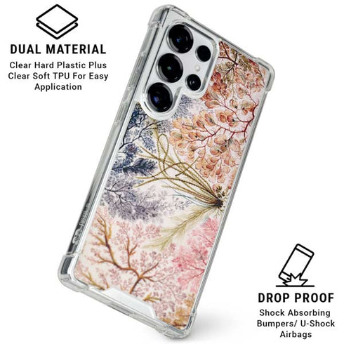 Textile Design by William Kilburn Galaxy S25 Ultra Clear Case