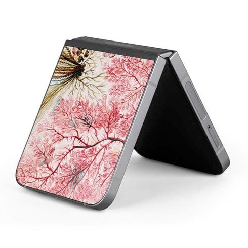 Textile Design by William Kilburn Galaxy Z Flip6 Skin