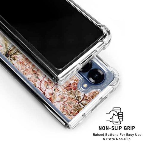 Textile Design by William Kilburn Galaxy Z Fold6 Clear Case