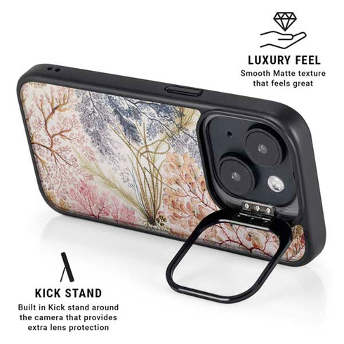 Textile Design by William Kilburn iPhone 14 Kickstand Case
