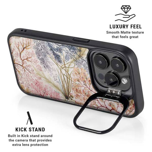 Textile Design by William Kilburn iPhone 14 Pro Max Kickstand Case