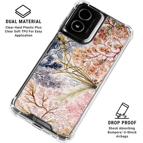 Textile Design by William Kilburn Moto G Power 5G (2024) Clear Case