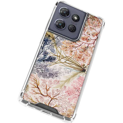 Textile Design by William Kilburn Moto G Power 5G (2025) Clear Case