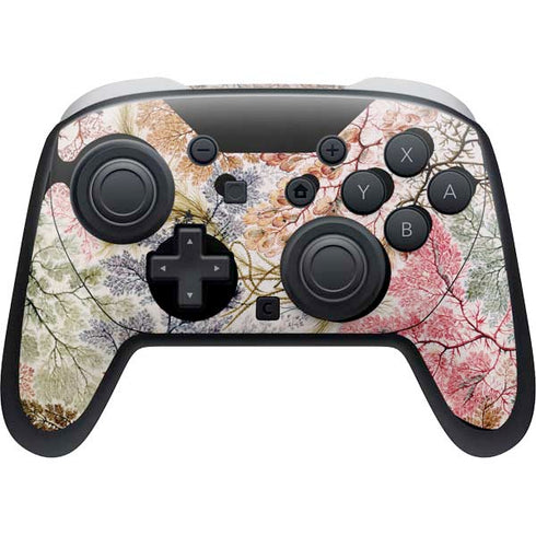 Textile Design by William Kilburn Nintendo Switch 2 (2025) Pro Controller Skin