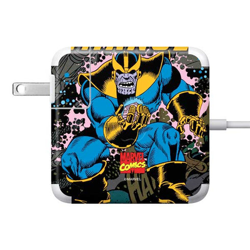 Marvel Classic Comics Thanos 85W Power Adapter (15 and 17 inch MacBook Pro Charger) Skin