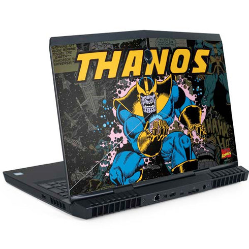 Marvel Classic Comics Thanos Dell Alienware Skin