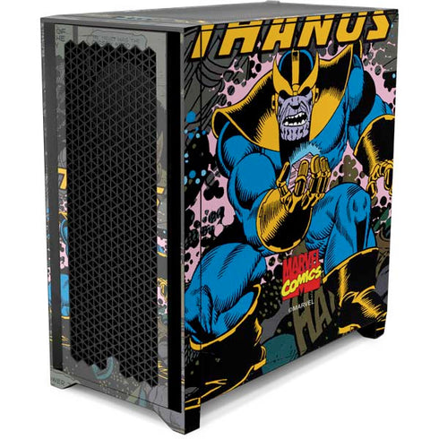 Marvel Classic Comics Thanos Corsair 4000D Tempered Glass Mid-Tower ATX Case Skin