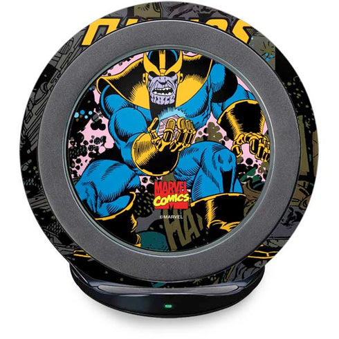 Marvel Classic Comics Thanos Fast Charge Wireless Charging Stand Skin