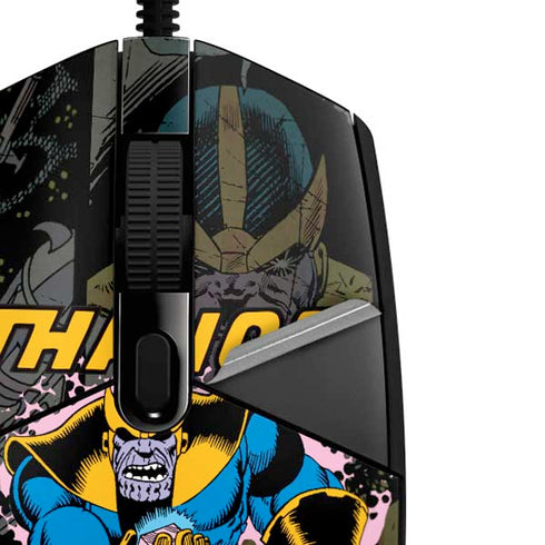 Marvel Classic Comics Thanos G203 Prodigy RGB Wired Gaming Mouse Skin