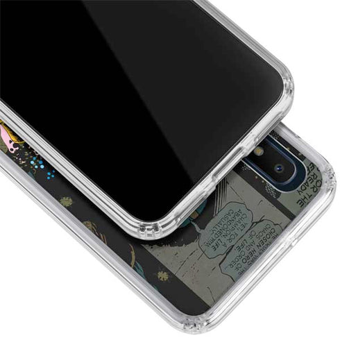 Marvel Classic Comics Thanos Galaxy A10e Clear Case