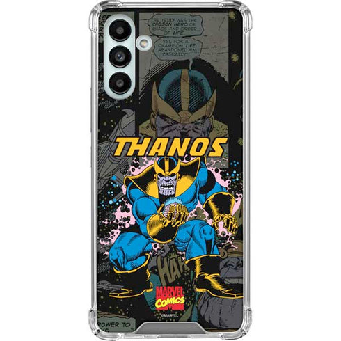 Marvel Classic Comics Thanos Galaxy A13 5G Clear Case