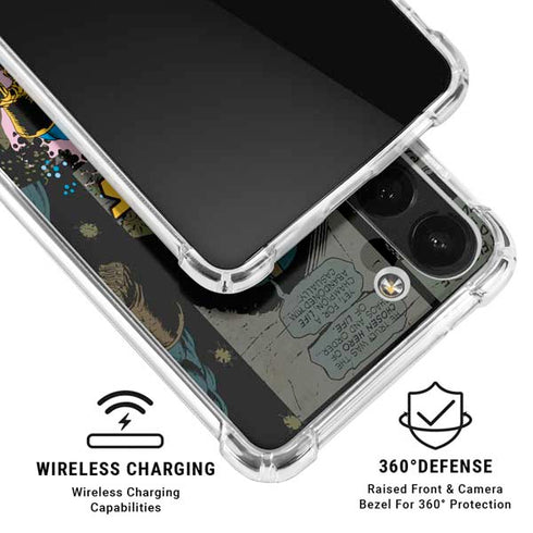 Marvel Classic Comics Thanos Galaxy A13 5G Clear Case