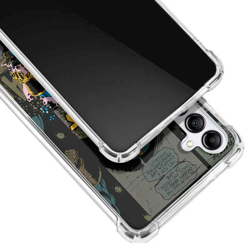 Marvel Classic Comics Thanos Galaxy A14 5G Clear Case