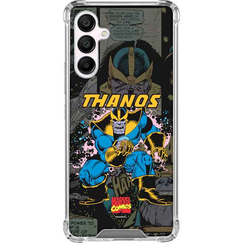 Marvel Classic Comics Thanos Galaxy A16 5G Clear Case