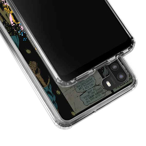 Marvel Classic Comics Thanos Galaxy A21 Clear Case